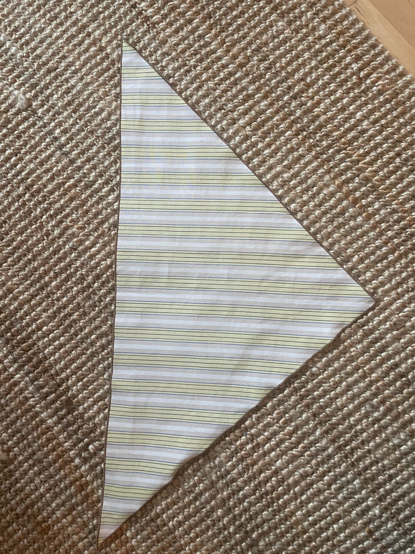 BANDANA, YELLOW STRIPE